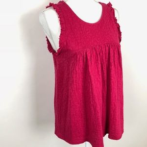 Lucky Brand Tank Top Shirt Pink M